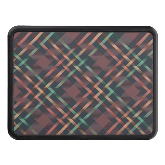 Classic Plaid Pattern Hitch Cover (Front)