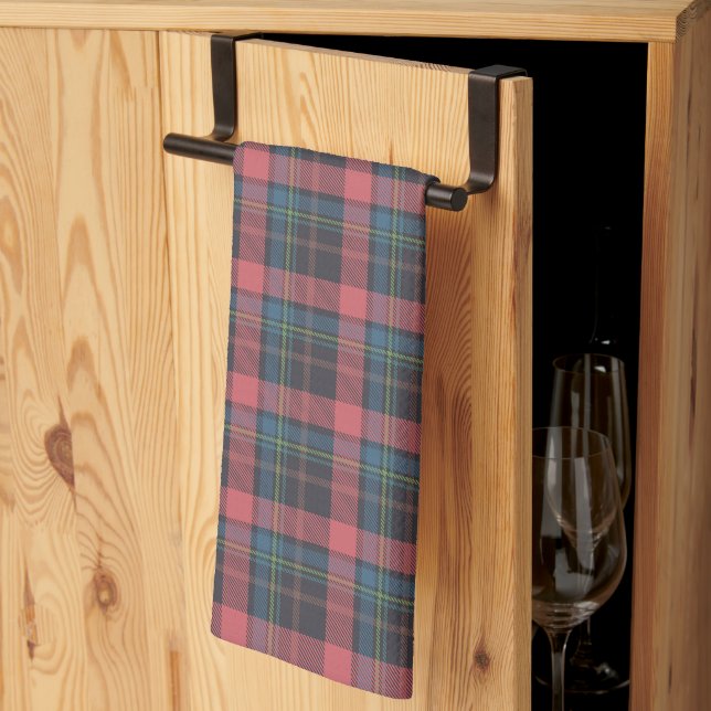 Classic Plaid Pattern Kitchen Towel (Thirds Fold)