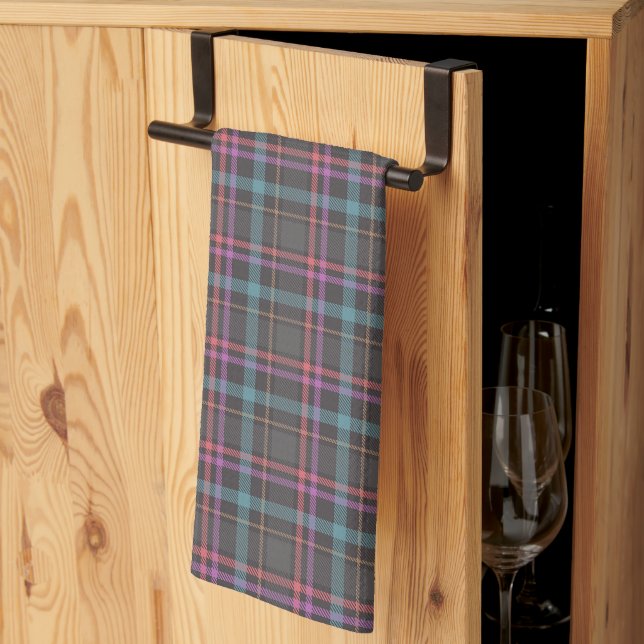 Classic Plaid Pattern Kitchen Towel (Thirds Fold)