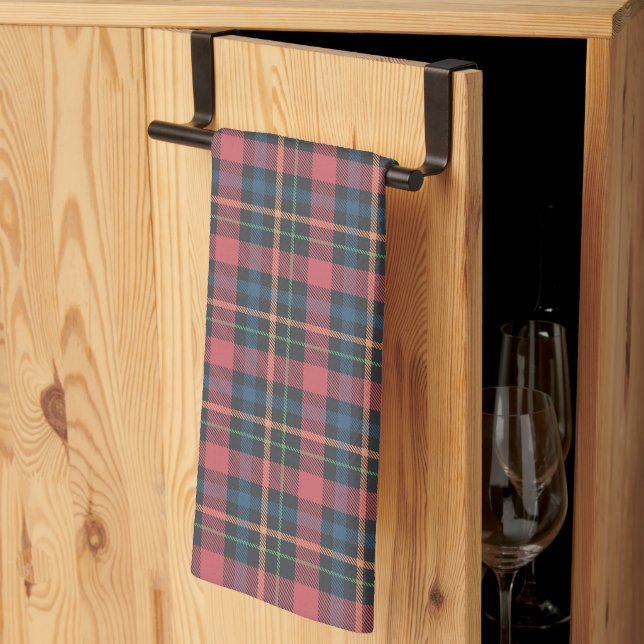 Classic Plaid Pattern Kitchen Towel (Thirds Fold)