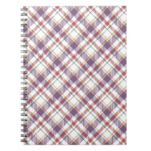 Classic Plaid Pattern Notebook