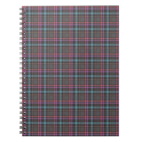 Classic Plaid Pattern Notebook