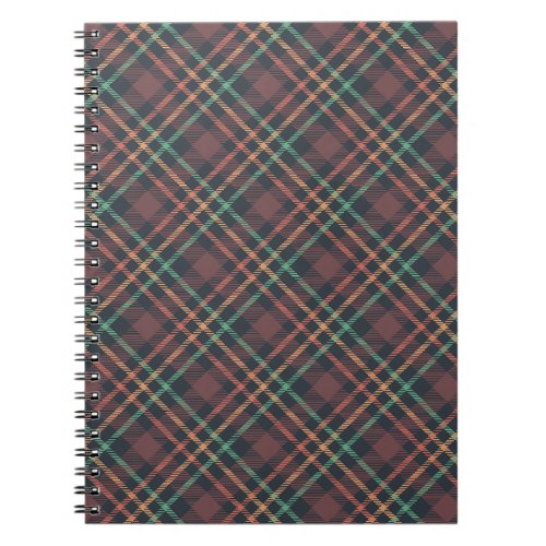 Classic Plaid Pattern Notebook
