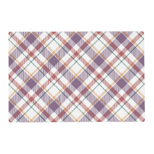 Classic Plaid Pattern Placemat