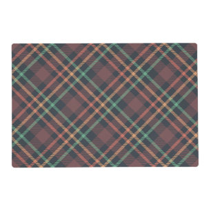 Classic Plaid Pattern Placemat