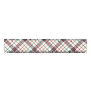 Classic Plaid Pattern Ruler
