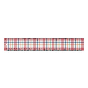 Classic Plaid Pattern Ruler