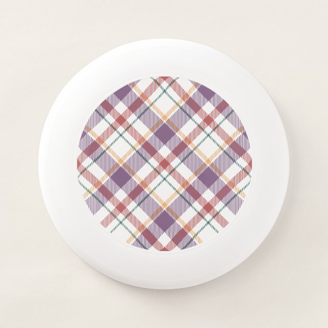 Classic Plaid Pattern Wham-O Frisbee (Front)
