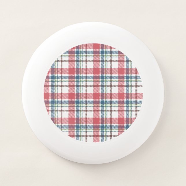 Classic Plaid Pattern Wham-O Frisbee (Front)