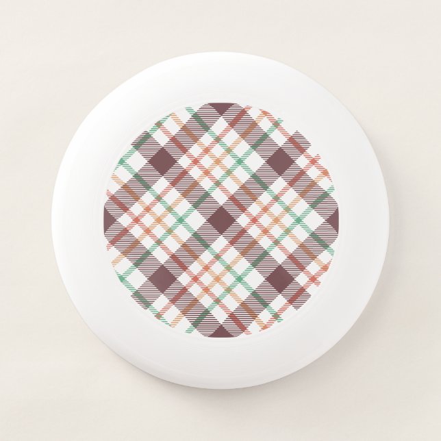 Classic Plaid Pattern Wham-O Frisbee (Front)