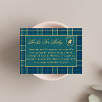 Classic Plaid Polo Equestrian Books For Baby