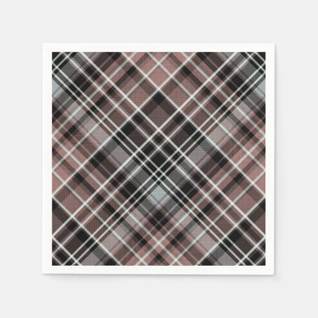 Classic Plaid Tartan Napkins (Front)