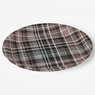 Classic Plaid Tartan Paper Plates