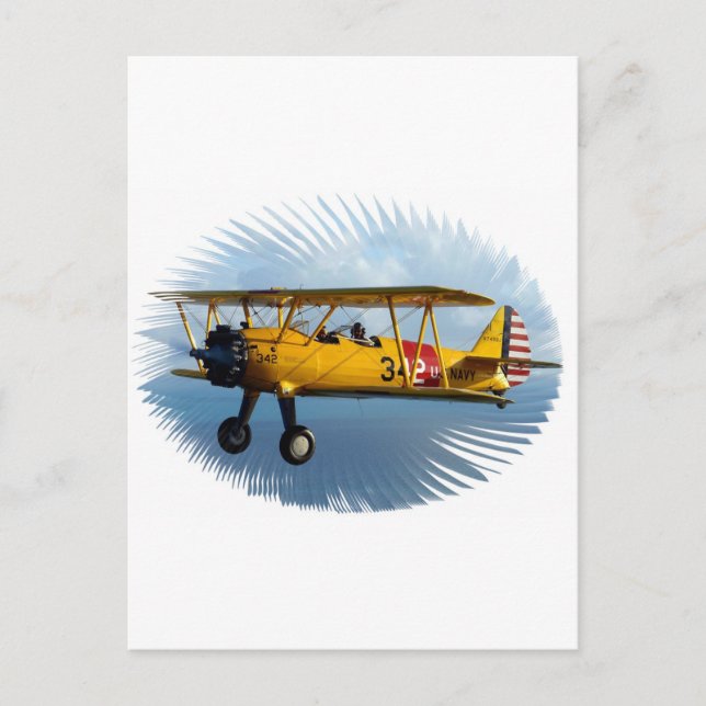 classic plane postcard (Front)