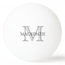 Classic Play | Monogram Name Script Chic Initial Ping-Pong Ball Classic Play | Monogram Name Script Chic Initial Ping-Pong Ball