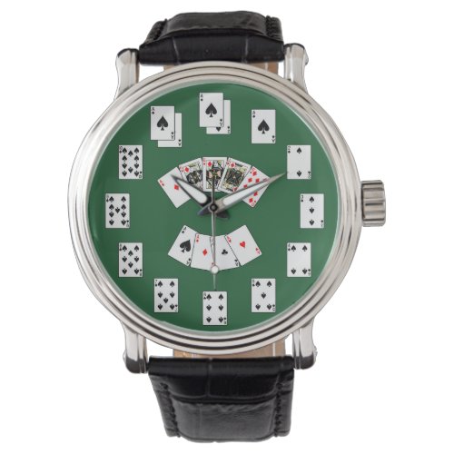 Classic Playing Card Watch