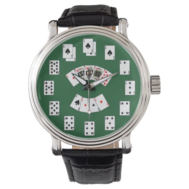 Classic Playing Card Watch (Front)