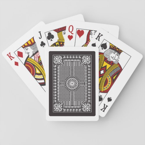 Classic Playing Cards Back Design