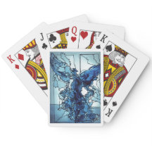 Classic Playing Cards Blue Angel