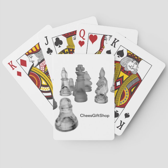 Classic Playing Cards Chess. (Back)