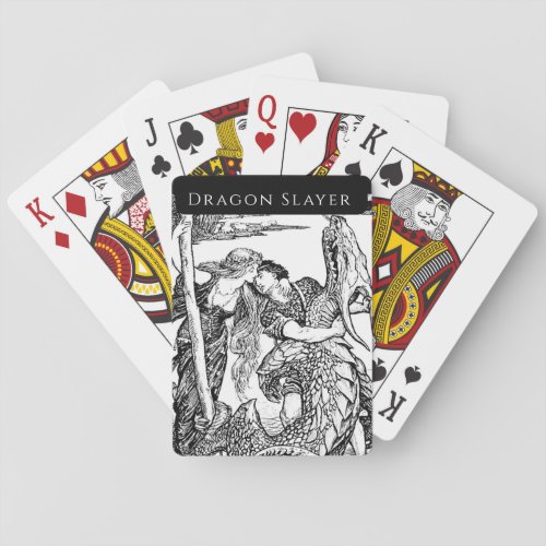 Classic Playing Cards Dragon Slayer 