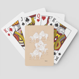 Classic Playing Cards Farm Animal's