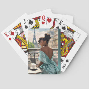 Classic Playing Cards   Girl In Paris