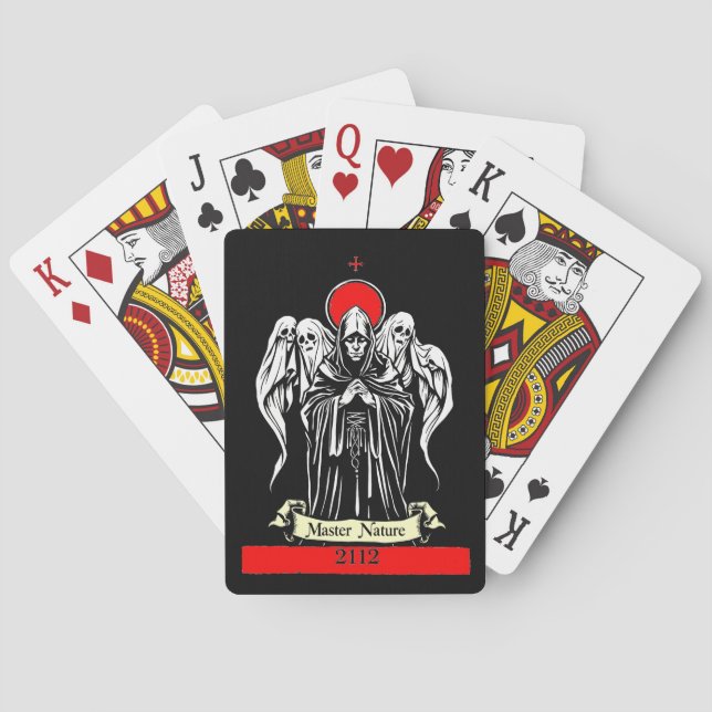 Classic Playing Cards, Master Nature 2112 Edition Poker Cards (Back)
