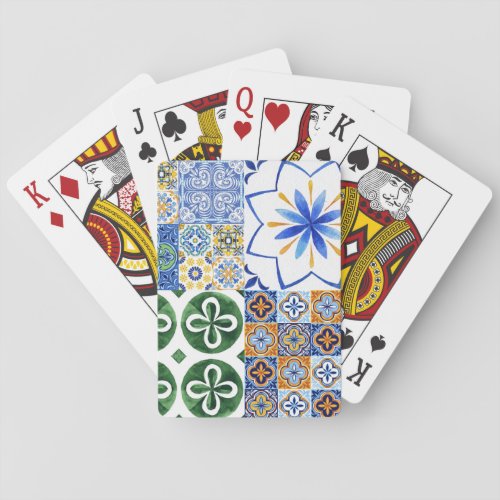 Classic Playing Cards Portuguese tiles