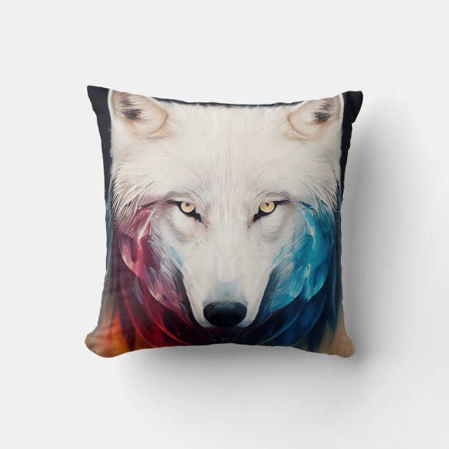 Classic Playing Cards Throw Pillow (Front)