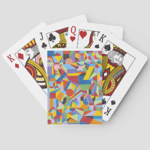 Classic Playing Cards with Fun Bold Art Design