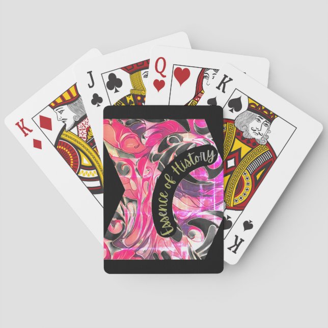 Classic Playing Cards, with fun designs Poker Cards (Back)
