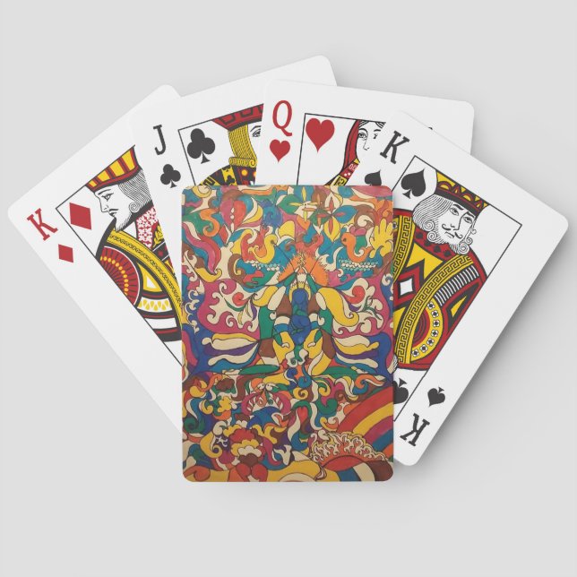 Classic Playing Cards with the dream design (Back)