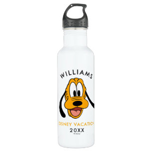 Classic Pluto Family Vacation & Year Stainless Steel Water Bottle
