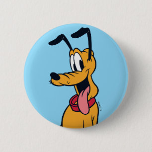 Classic Pluto Red Collar Button