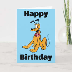 Classic Pluto Red Collar Card