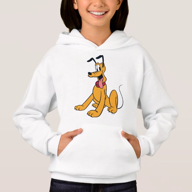Classic Pluto Red Collar Hoodie (Front)