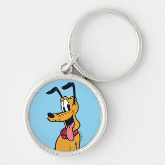 Classic Pluto Red Collar Keychain