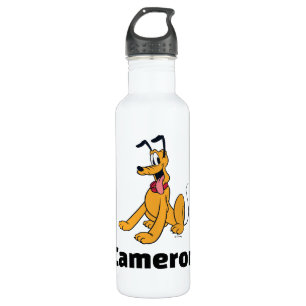 Classic Pluto Red Collar Stainless Steel Water Bottle
