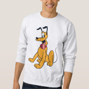 Classic Pluto Red Collar Sweatshirt
