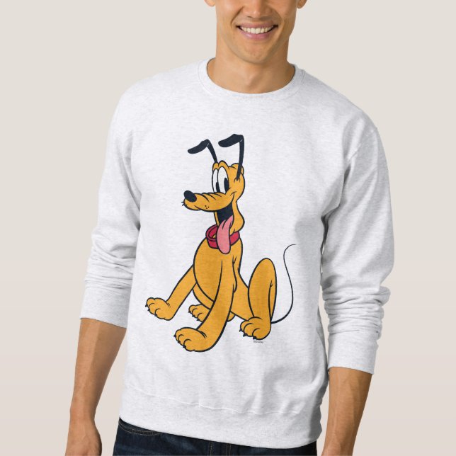 Classic Pluto Red Collar Sweatshirt (Front)