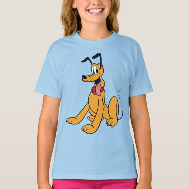 Classic Pluto Red Collar T-Shirt (Front)