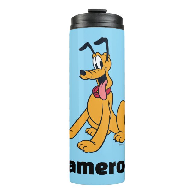 Classic Pluto Red Collar Thermal Tumbler (Front)