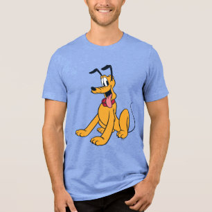 Classic Pluto Red Collar Tri-Blend Shirt