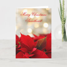 Classic Poinsettia Romantic Christmas