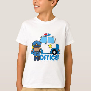 Classic Police Car with Siren For Kids T-Shirt