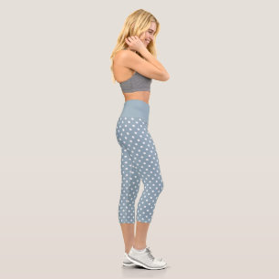 Classic Polka Dot Capri Leggings