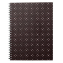 Classic Polka Dot Pattern, Brown, Boho Polka Dots