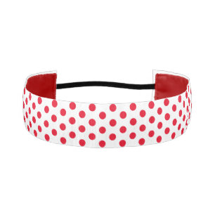 Classic Polka Dots Derby Jockey Silks Fashion Athletic Headband