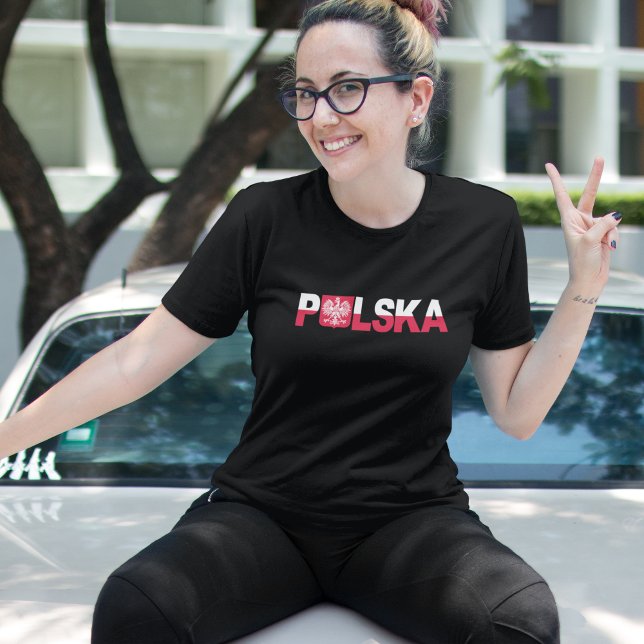 Classic Polska Polish Flag Eagle National  T-Shirt (Classic Polska Polish Flag Eagle National T-Shirt)